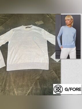 G/Fore Talk Birdie To Me Wool Sweater